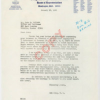 Letter to John H. Colburn Enclosing a Memorandum Comparing S. 1160 with H.R. 5012 and Companion Bills