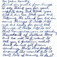 Letter from Lufkin with Reply<br />
