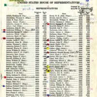 89th Congress Temporary Telephone Directory