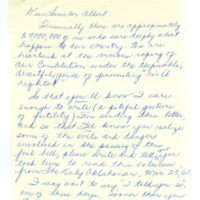 Correspondence with Representative Carl Albert from Ardmore, Oklahoma, regarding the Voting Rights Act