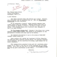 Letter from National Automobile Dealers Association to Senator Winston Prouty<br />

